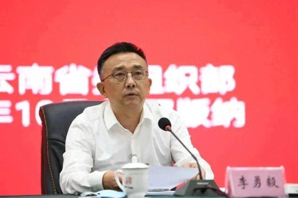 新宝策略 正厅级李勇毅，被免职